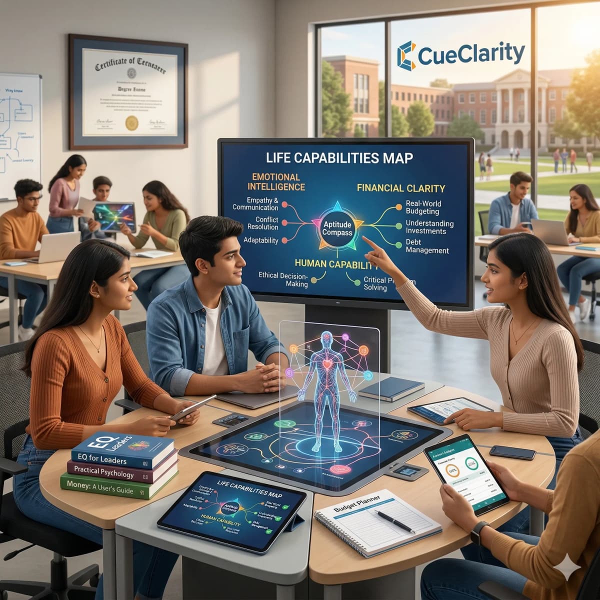 Beyond School Life & Skills — School Taught You What. We'll Teach You How to Live | CueClarity India